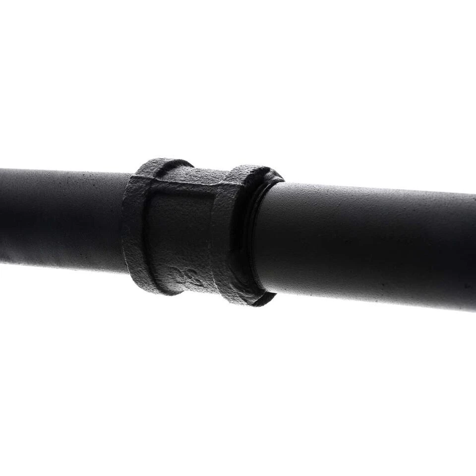 Clp Kledingrek Jersey 150x120x55 Zwart 6 Clp Kledingrek Jersey 150x120x55 Zwart - Afbeelding 4