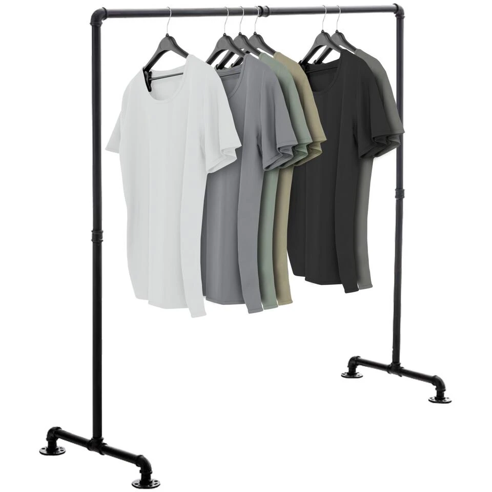 Clp Kledingrek Jersey 150x150x55 Zwart 3 Clp Kledingrek Jersey 150x150x55 Zwart