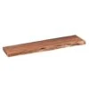 Industriële Wandplank Durris 90 Cm - 20x90x4 Cm - Hout - Bruin -Beste Opslag Winkel 1000049234