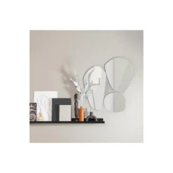 WOOOD Studio Fotolijstplank 120 Cm - Mdf - Zwart - Set Van 2 -Beste Opslag Winkel 1000049288 0102