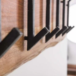 Giga Meubel Wandkapstok 2x6 Haken - Acaciahout - 100cm - Kapstok Edge 9 Giga Meubel Wandkapstok 2x6 Haken - Acaciahout - 100cm - Kapstok Edge -Beste Opslag Winkel 1000051978 0103