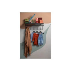 WOOOD Taeke Kapstok - Metaal - Zwart - 26x75x33 9 WOOOD Taeke Kapstok - Metaal - Zwart - 26x75x33 -Beste Opslag Winkel 1000052513 0103