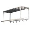 Industriële Kapstok Bobby Hoedenplank 6 Haaks - 32x120x39 Cm - Metaal - Grijs 2 Industriële Kapstok Bobby Hoedenplank 6 Haaks - 32x120x39 Cm - Metaal - Grijs -Beste Opslag Winkel 1000054392