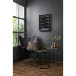 Wijnrek Amore - Zwart - 4 Flessen 8 Wijnrek Amore - Zwart - 4 Flessen -Beste Opslag Winkel 1000055001 0110