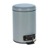 Merkloos Pedaalemmer - Grijs Blauw - 3 L - 17 X 25 Cm -Beste Opslag Winkel 1000056759