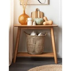 Beliani Mand ALBACORE - Beige Zeewier -Beste Opslag Winkel 1000057114 0103