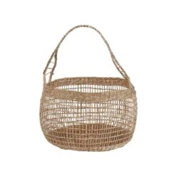 Beliani Mand ARAPAIMA - Beige Zeewier -Beste Opslag Winkel 1000057116 0103