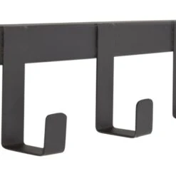 LOFT42 Woody Kapstok Zwart - Hoedenplank - Zwart Mangohout - Metaal -Beste Opslag Winkel 1000058264 0102