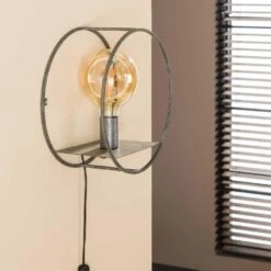 Hoyz - Wandschap 1L Circular S / Oud Zilver 9 Hoyz - Wandschap 1L Circular S / Oud Zilver -Beste Opslag Winkel 1000058477 0103