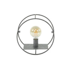 Hoyz - Wandschap 1L Circular S / Oud Zilver