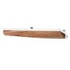 Hoyz - Wandschap Edge - 60cm - Set Van 3 - Bruin -Beste Opslag Winkel 1000058855