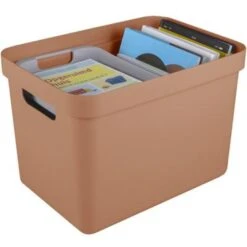 Sigma Home Opbergbox 18L Terra 8 Sigma Home Opbergbox 18L Terra -Beste Opslag Winkel 1000065152 0110
