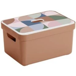 Sigma Home Deksel Decor Terra - Opbergbox 9L, 13L, 18L En 25L 9 Sigma Home Deksel Decor Terra - Opbergbox 9L, 13L, 18L En 25L -Beste Opslag Winkel 1000065158 0102