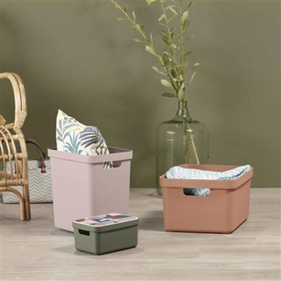 Sigma Home Opbergbox 32L Terra 5 Sigma Home Opbergbox 32L Terra - Afbeelding 3