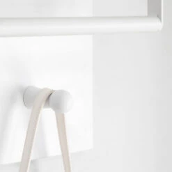 Furnihaus Wandkapstok Wit Met Hoedenplank, 3 Hangers En Garderobestang, Afm. 60 -Beste Opslag Winkel 1000065476 0103