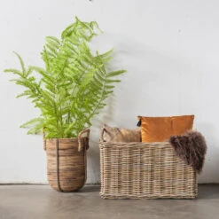 Giga Meubel Opbergmand Rotan - 66x40x38cm - Incl. Hendels 7 Giga Meubel Opbergmand Rotan - 66x40x38cm - Incl. Hendels -Beste Opslag Winkel 1000067982 0101