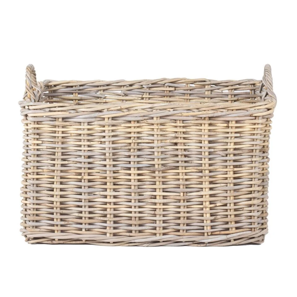 Giga Meubel Opbergmand Rotan - 66x40x38cm - Incl. Hendels 3 Giga Meubel Opbergmand Rotan - 66x40x38cm - Incl. Hendels