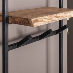 Giga Meubel Wandkapstok 6-Haaks - Hoedenplank - Air Solid Hoog -Beste Opslag Winkel 1000068482 0102