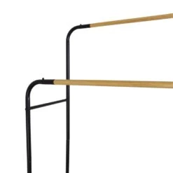 Orange85 Kledingrek Dubbel Zwart Metaal Garderoberek -Beste Opslag Winkel 1000068875 0111