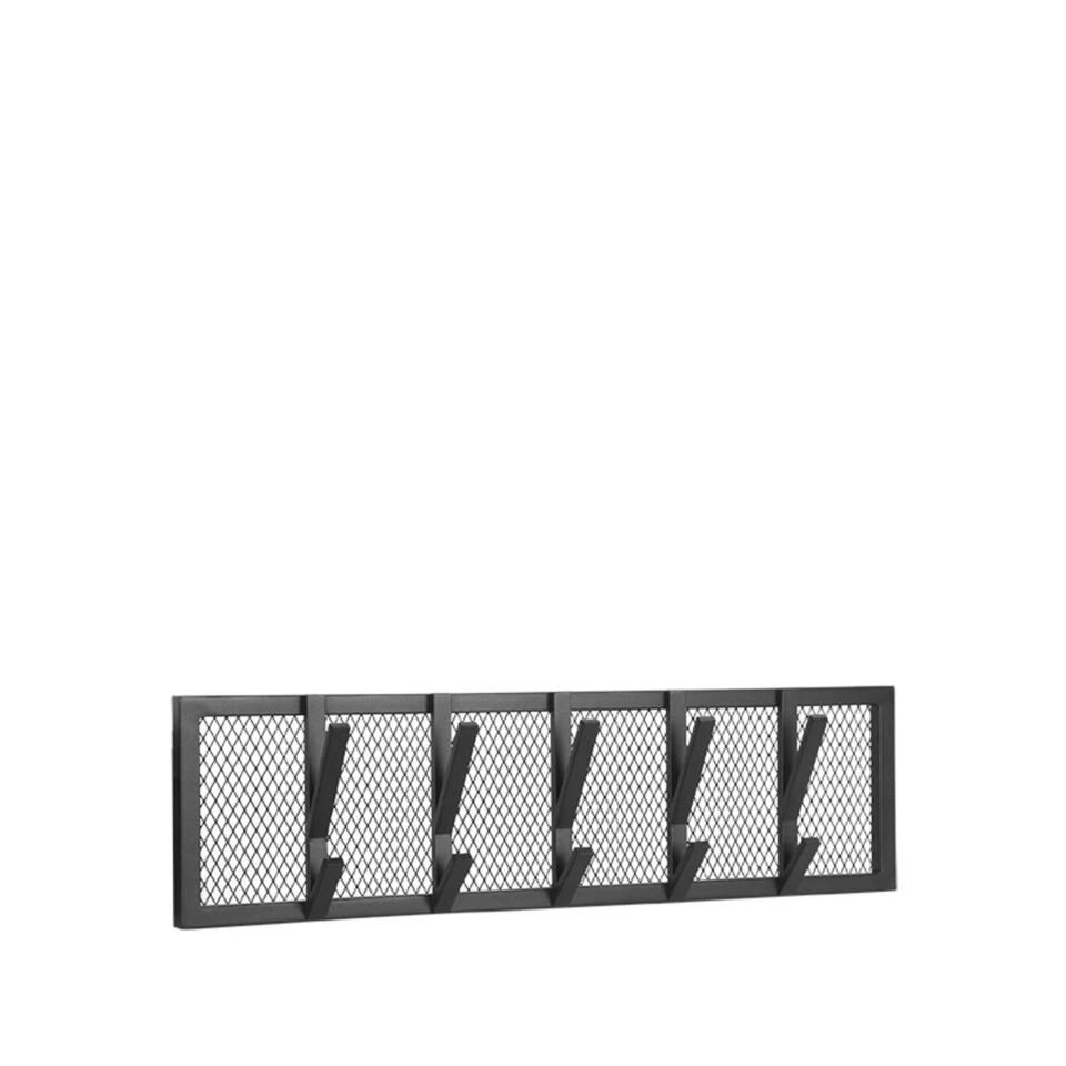 LABEL51 Kapstok Gruff - Zwart - Metaal - L 3 LABEL51 Kapstok Gruff - Zwart - Metaal - L