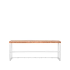 LABEL51 Kapstok Swing - Wit - Mangohout 6 LABEL51 Kapstok Swing - Wit - Mangohout -Beste Opslag Winkel 1000068904 0101