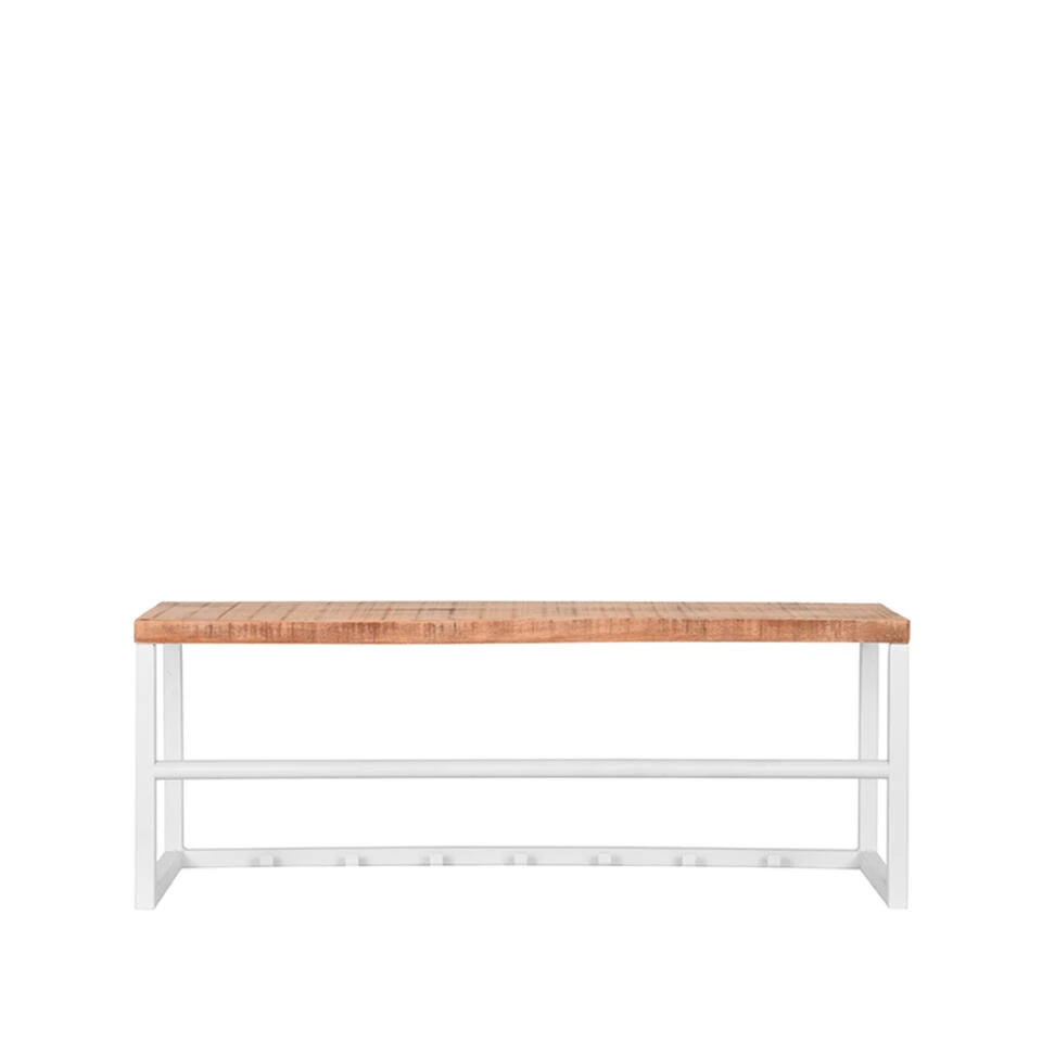 LABEL51 Kapstok Swing - Wit - Mangohout 4 LABEL51 Kapstok Swing - Wit - Mangohout - Afbeelding 2