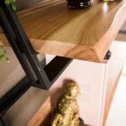 Hoyz - Wandschap Lean Set Van 3 - Acaciahout -Beste Opslag Winkel 1000069337 0103