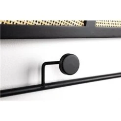 Giga Meubel Spiegelkapstok Zwart - Hout & Webbing - Kapstok Aida 9 Giga Meubel Spiegelkapstok Zwart - Hout & Webbing - Kapstok Aida -Beste Opslag Winkel 1000069760 0103