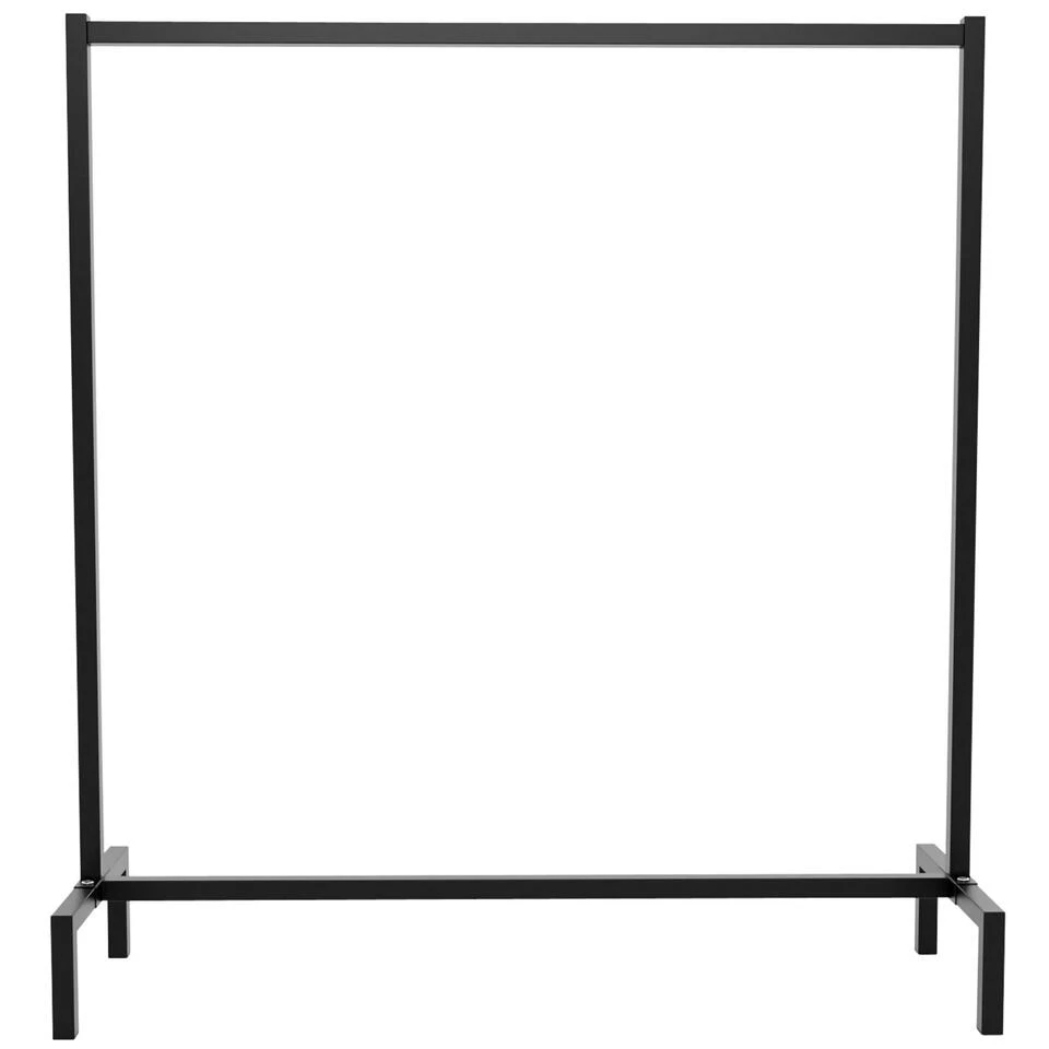 CLP Kledingrek Melva 120x38x120 Zwart 5 CLP Kledingrek Melva 120x38x120 Zwart - Afbeelding 3