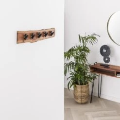 Industriële Kapstok Levi Massief Hout 5 Haken Horizontaal 9x60x15 Cm Hout 9 Industriële Kapstok Levi Massief Hout 5 Haken Horizontaal 9x60x15 Cm Hout -Beste Opslag Winkel 1000071255 0103