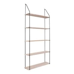 Giga Meubel Wandplank Naturel - Hout & Metaal - Wandplank Eindhoven -Beste Opslag Winkel 1000071513 0103