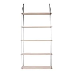 Giga Meubel Wandplank Naturel - Hout & Metaal - Wandplank Eindhoven