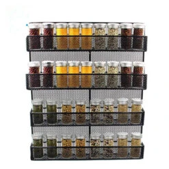 QUVIO Kruidenrek Groot Zwart