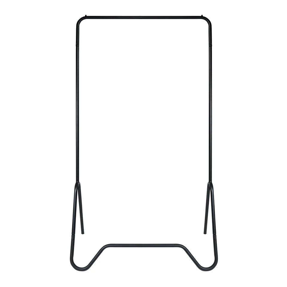 QUVIO Kledingrek Metaal - Zwart 6 QUVIO Kledingrek Metaal - Zwart - Afbeelding 4