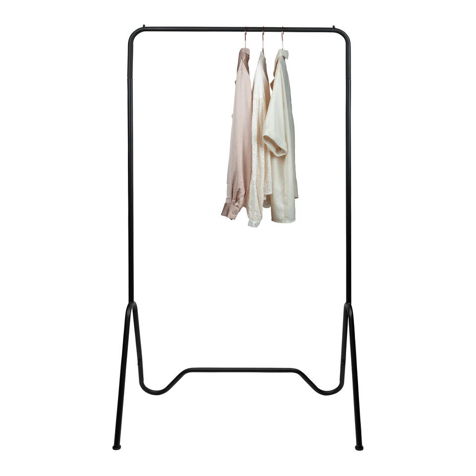 QUVIO Kledingrek Metaal - Zwart 3 QUVIO Kledingrek Metaal - Zwart
