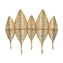 QUVIO Kapstok 5 Veren Metalen - Goud