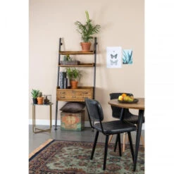 Giga Meubel Wandrek Hout - Incl. 2 Planken & 2 Lades - Kast Rook -Beste Opslag Winkel 1000073364 0101