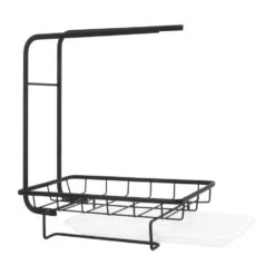 Krumble Aanrecht Organizer - Metaal - Zwart -Beste Opslag Winkel 1000074113 0102