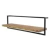 Wandplank Aberdeen 100 Cm - 25x100x30 Cm - Hout - Bruin -Beste Opslag Winkel 1000074136