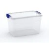Kis Omni Latch Opbergbox M - 30L - Transparant -Beste Opslag Winkel 1000074144