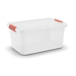 Kis K Latch Opbergbox L - 43L - Transparant