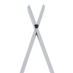 QUVIO Wandplank Driehoek -Hout - Grijs -Beste Opslag Winkel 1000074809 0103