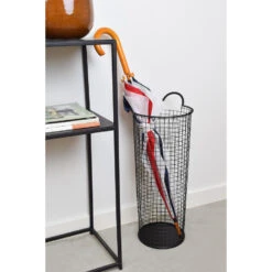 LOFT42 Sakuma Paraplubak – Gaas - Zwart – Metaal -Beste Opslag Winkel 1000074991 0102