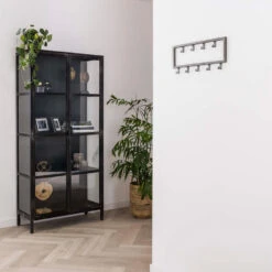 Kapstok Industrieel 9 - Metaal - Zwart -Beste Opslag Winkel 1000076588 0102