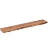Wandplank Edwin 120cm - Hout - Bruin -Beste Opslag Winkel 1000076611