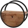 Wandschap Hardy Met - Hout - Bruin