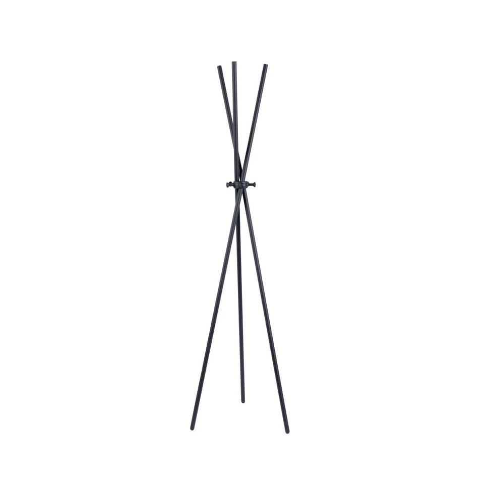 Giga Meubel Kapstok Zwart - Metaal - 44x51x174cm - Kapstok Darwin 3 Giga Meubel Kapstok Zwart - Metaal - 44x51x174cm - Kapstok Darwin