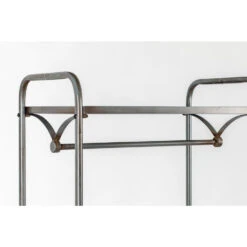 Giga Meubel Kapstok Kast Metaal - 36x61x171cm - Kapstok Bravo -Beste Opslag Winkel 1000077105 0103