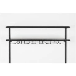 Giga Meubel Wijnrek Naturel - 60x18x100cm - Hout - Rek Guuji 9 Giga Meubel Wijnrek Naturel - 60x18x100cm - Hout - Rek Guuji -Beste Opslag Winkel 1000079122 0103