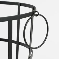 Mica Decorations Mand Voor Houtblokken - H45 X Ø40 Cm - Metaal - Zwart 7 Mica Decorations Mand Voor Houtblokken - H45 X Ø40 Cm - Metaal - Zwart -Beste Opslag Winkel 1000079123 0101